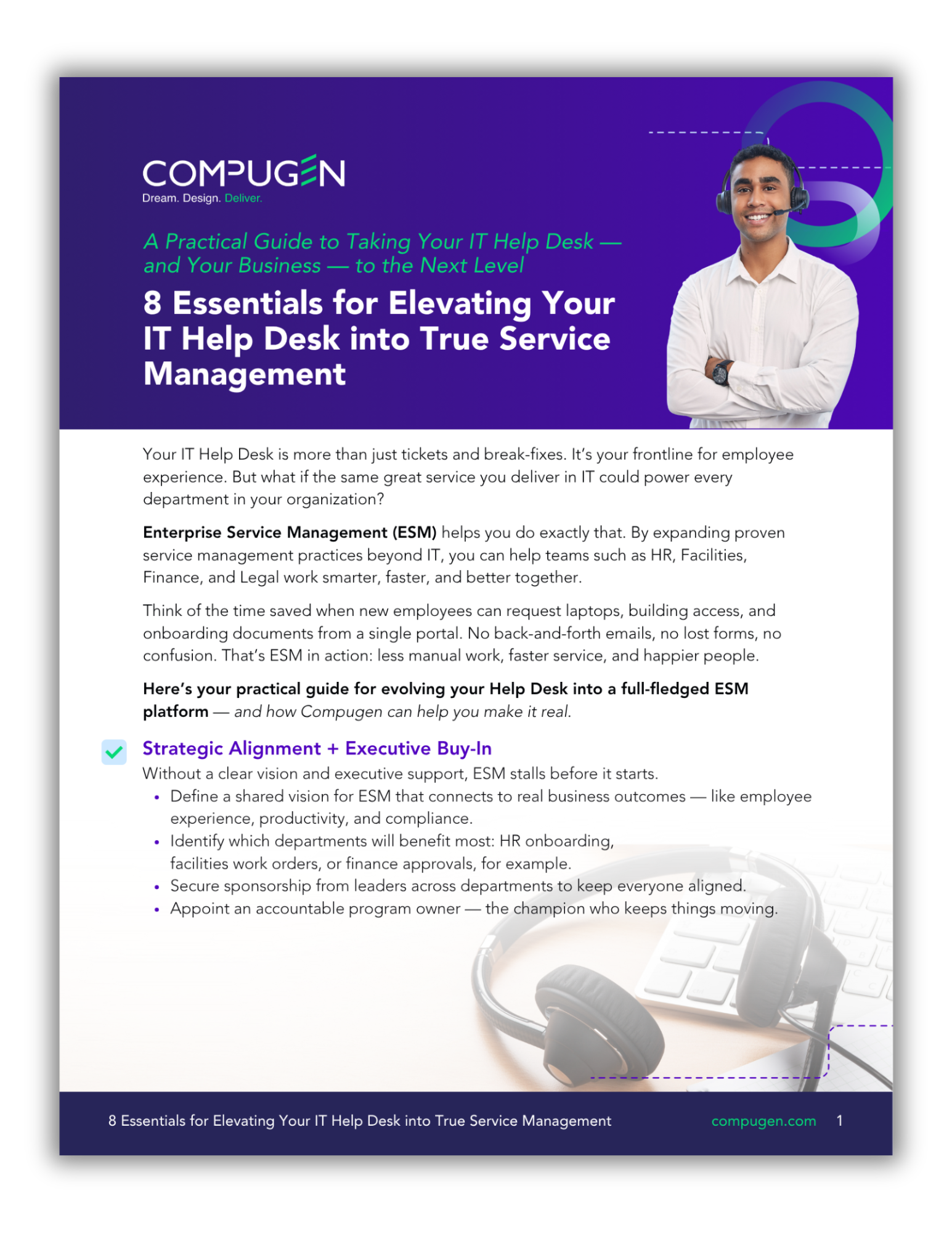 Open the Checklist: 8 Essentials for Elevating Your IT Help Desk
