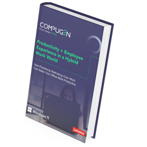 Lenovo Guide Cover-book - Productivity + Employee Expereince in a Hybrid Work World